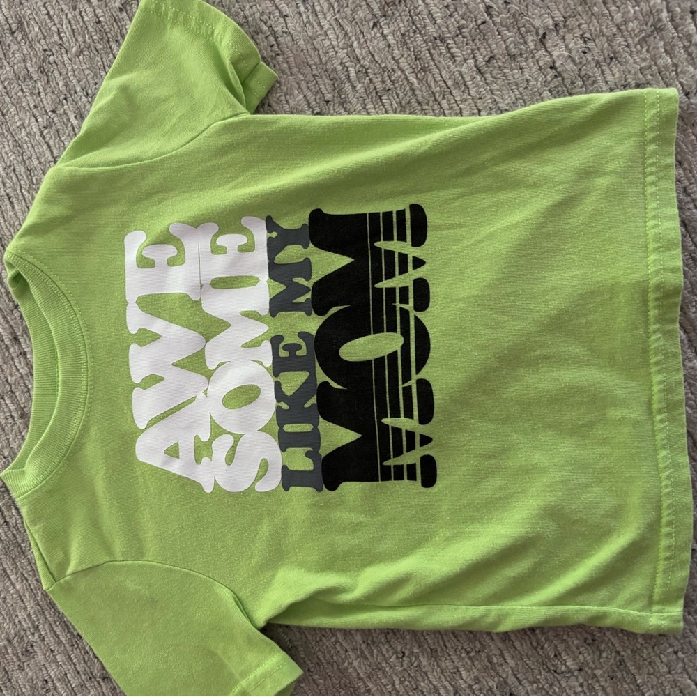 Garanimals Green 'Awesome Like My Mom' Tee